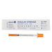 Dynarex 6940 Insulin Syringe - Non-Toxic - Individual Wrapped, 27G, 1/2" Needle, 0.5 cc