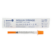 Dynarex 6945 Insulin Syringe - Non-Toxic - Individual Wrapped, 27G, 1/2" Needle, 1 cc
