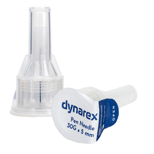 Dynarex 7024 Pen Needles, 30G, 5 mm
