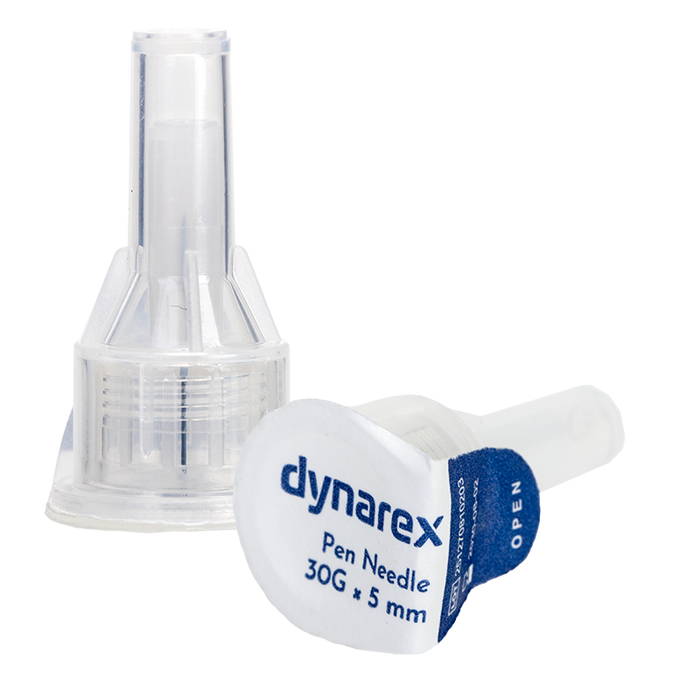 Dynarex 7024 Pen Needles, 30G, 5 mm