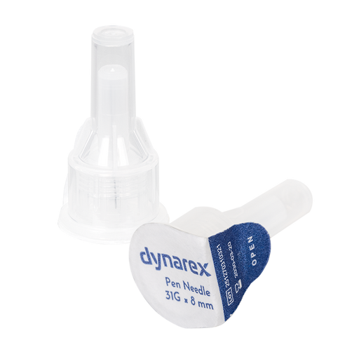 Dynarex 7025 Pen Needles, 31G, 8 mm