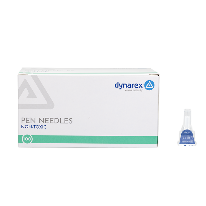 Dynarex 7028 Pen Needles, 32G, 4 mm