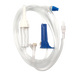 Dynarex 7031 IV Administration Set - 15 Drop, 83", 1 Needleless Port, 1 Inje