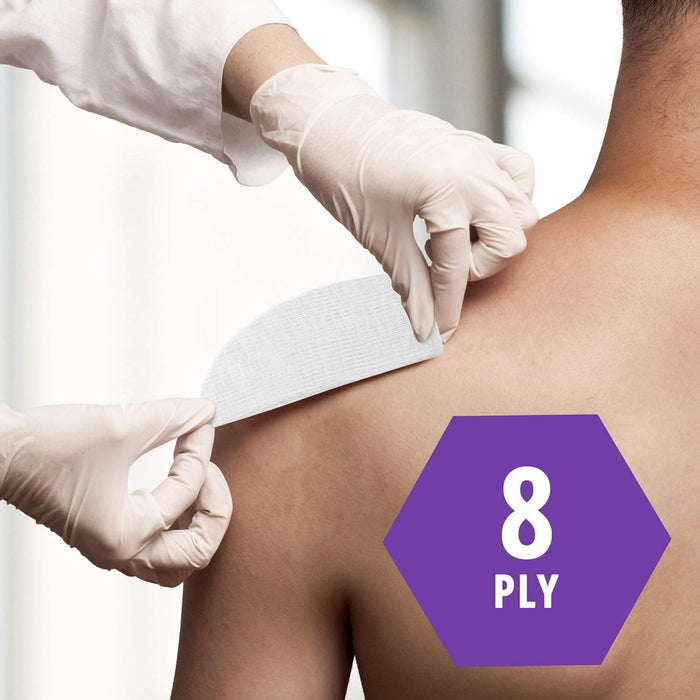 MedPride Gauze Sponges – Non-Sterile – 4” x 4” – 8 Ply – 4,000 Total (20 Packs of 200)