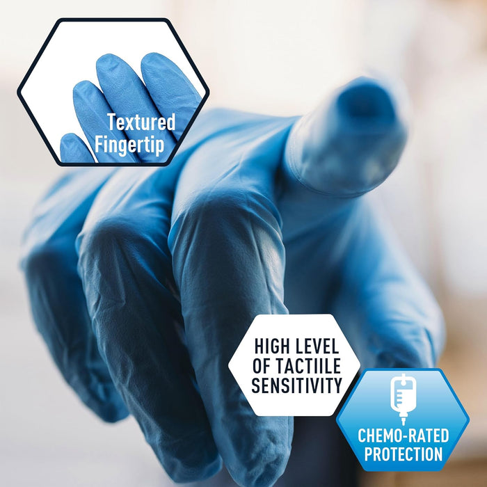 Ultimate Blue/Black Nitrile Gloves | 5 Mil | Powder-Free, Latex-Free, Exam Grade | Medical, Lab, Food Service, Tattoo, Cleaning, Dental, Chemotherapy Compliant – 1,000/Case (10 Boxes of 100)