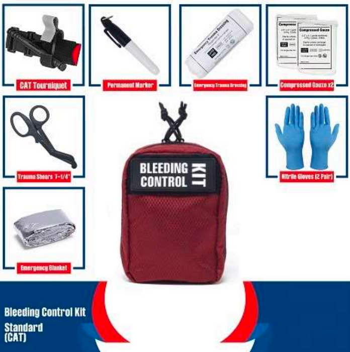 Bleeding Control Kit Standard CAT Tourniquet