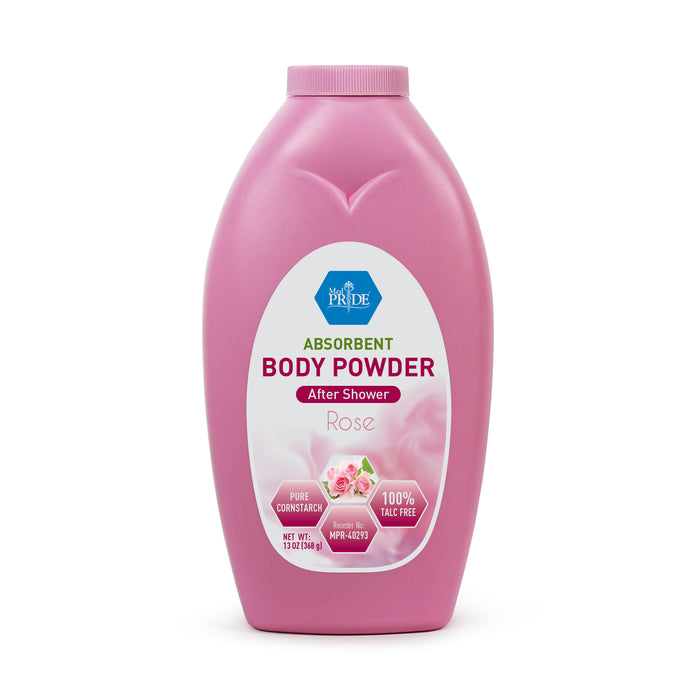 Talc-Free Body Powder – Pink Bottle, 13 oz