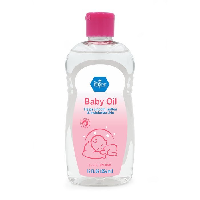 Baby Oil – 12 oz Bottles