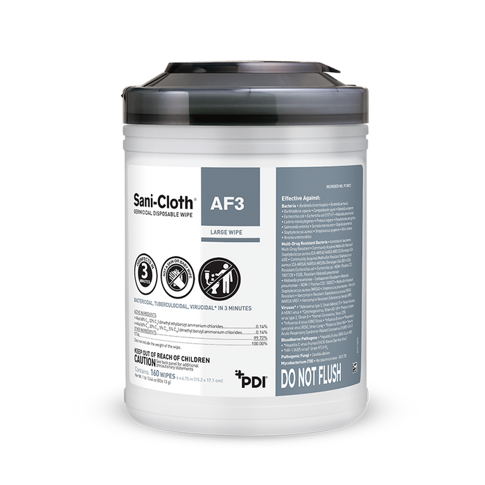PDI Sani-Cloth AF3 Large Disinfecting Wipes product image