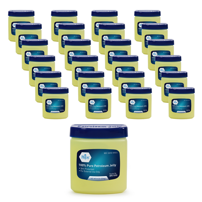 MedPride 100% Petroleum Jelly – Original – 8 oz Jar