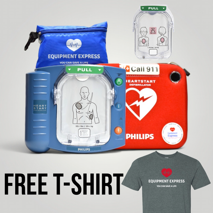 Philips Onsite AED Kit With Pediatric Pads Recertified