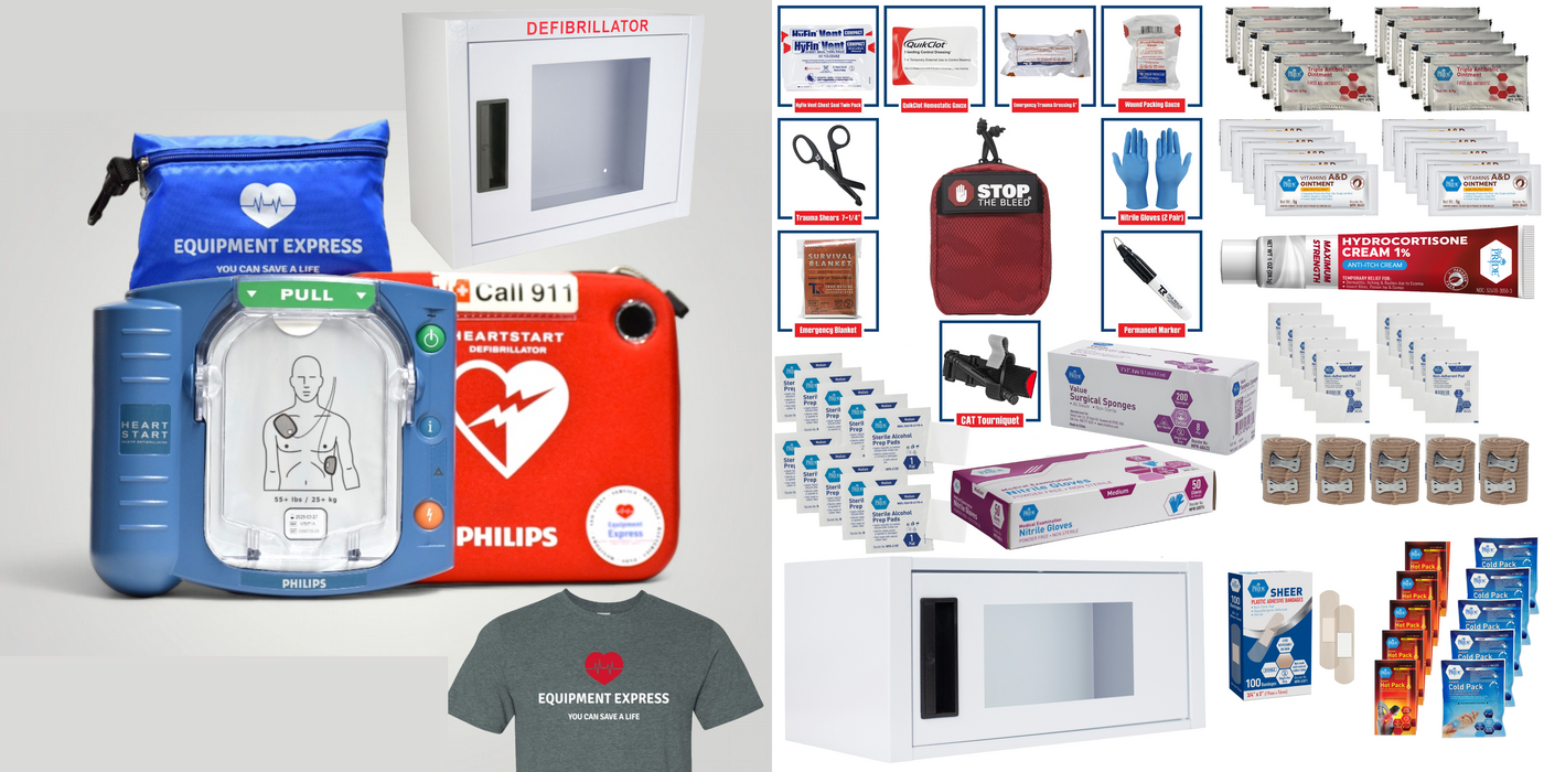 School Emergency 370pc Kit – First Aid & Safety Supplies for Schools