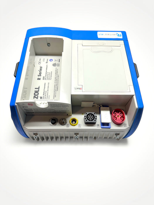 ZOLL SERIE R ALS CON MARCAPASOS, MASIMO SPO2, NIBP, ECG, ETCO2