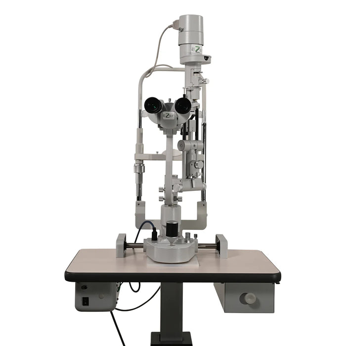 Slit Lamp Emerald-18 Continuous Zoom 11x–33x – Halogen/ LED