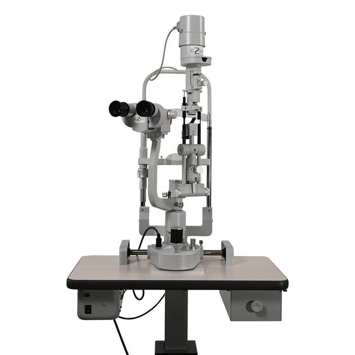 Slit Lamp Emerald-18 Continuous Zoom 11x–33x – Halogen/ LED