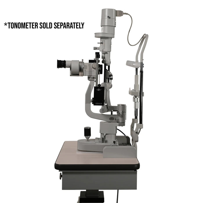 Slit Lamp Emerald-18 Continuous Zoom 11x–33x – Halogen/ LED